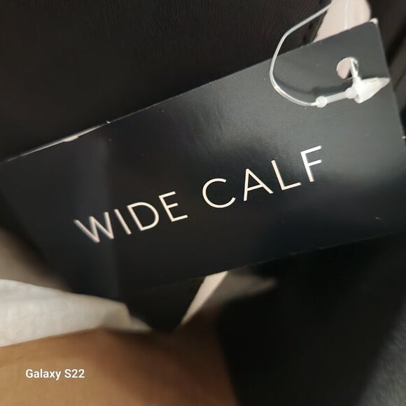 Naturalizer "Rena" Black Leather Riding boots. NIB. Size 6.5 Wide. - Picture 7 of 14